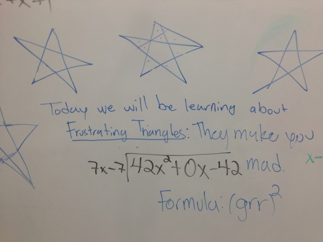 Frustrating Triangles