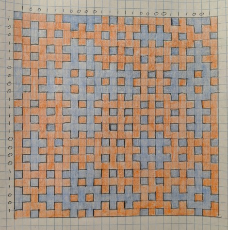 14. Hitomezashi Stitching